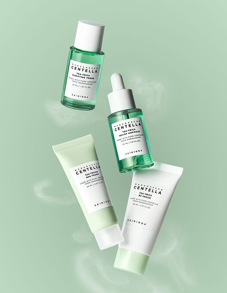 Kit de sérum facial Madagascar centella Skin1004 de piel normal y mixta