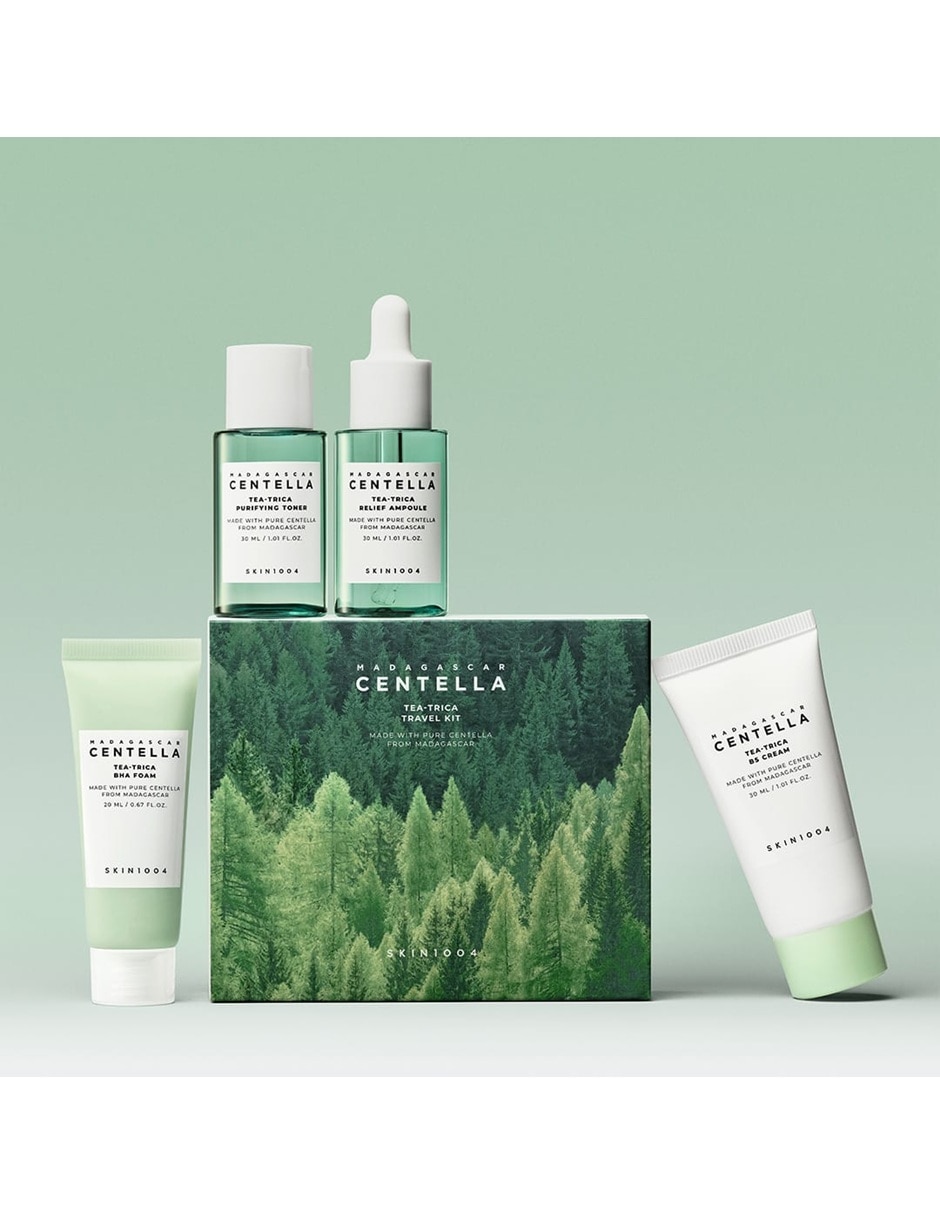 Kit de sérum facial Madagascar centella Skin1004 de piel normal y mixta