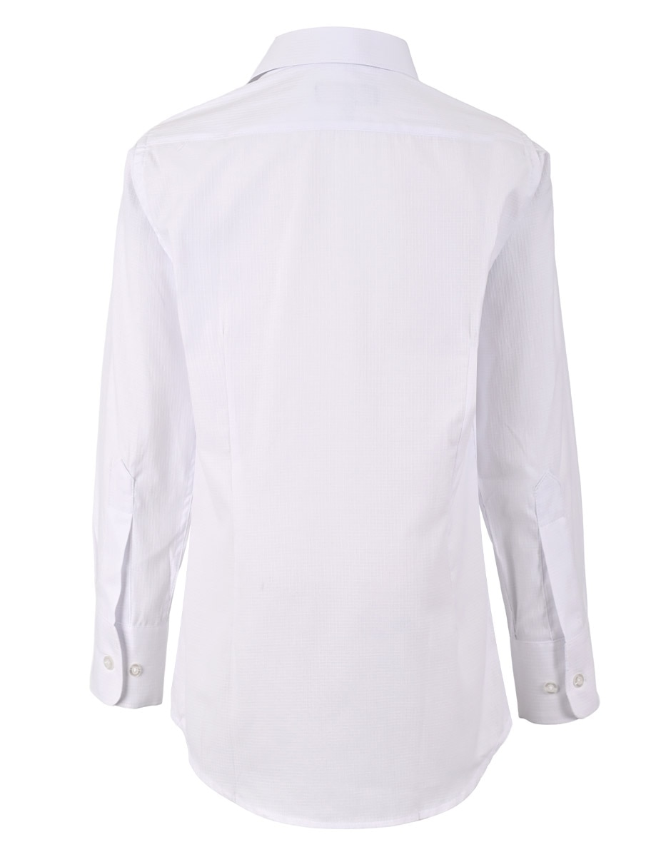 Camisa Formal Camisa de vestir de Algodón y poliéster manga Larga para Infantil Niño 2