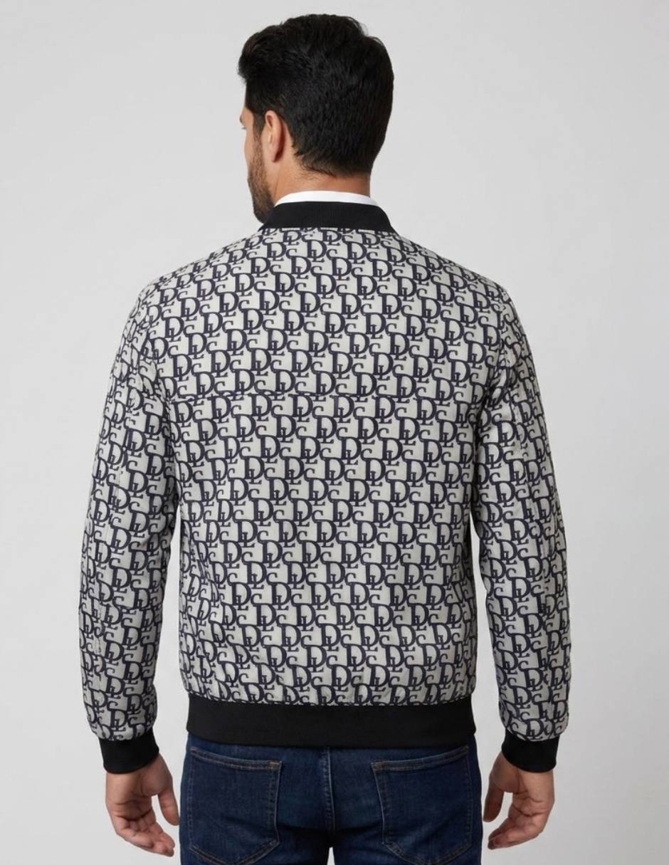 Chamarra casual con bolsillos para hombre