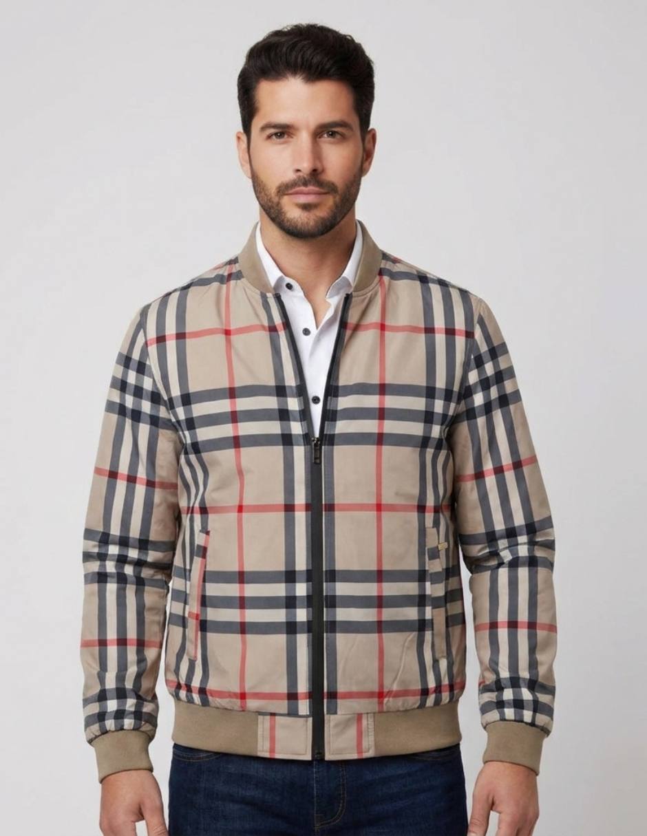 Chamarra Casual No de Poliéster Con bolsillos para hombre Chamarra Casual No de Poliéster Con bolsillos para hombre