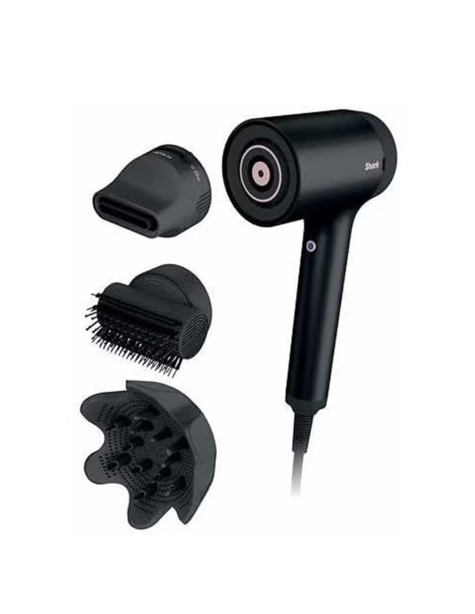 Set alaciadora secadora HD125CO 4 piezas Set alaciadora secadora HD125CO 4 piezas