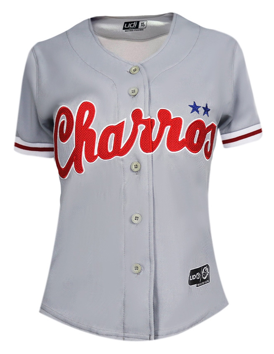 Jersey de charros de jalisco de manga corta para mujer