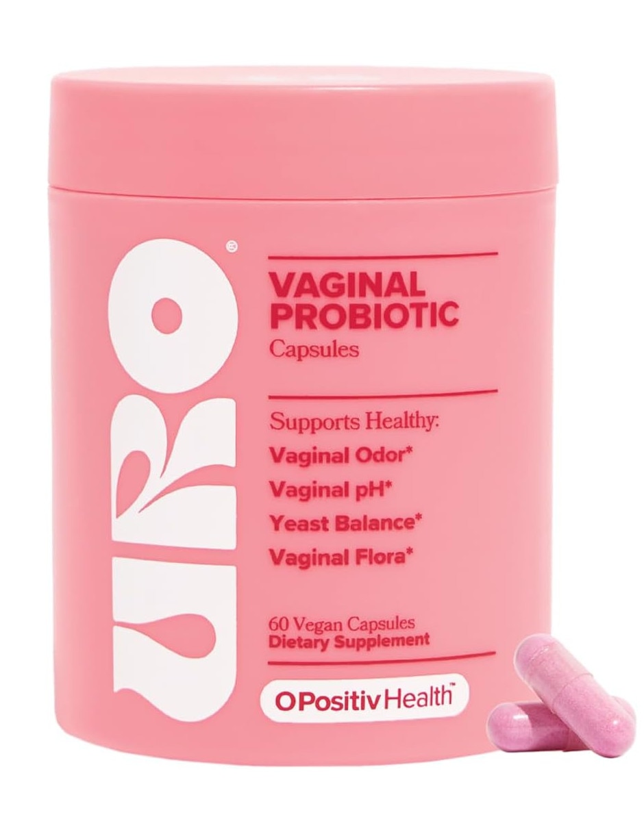 URO Probióticos vaginales para mujeres O Positiv con Lactobacilos 60 cápsulas