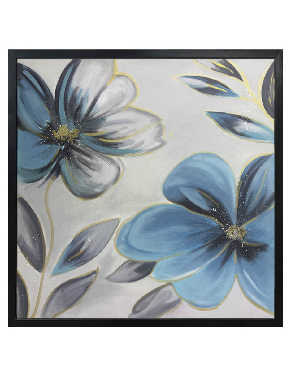 Pintura Flores pintado a mano técnica mixta Pintura Flores pintado a mano técnica mixta