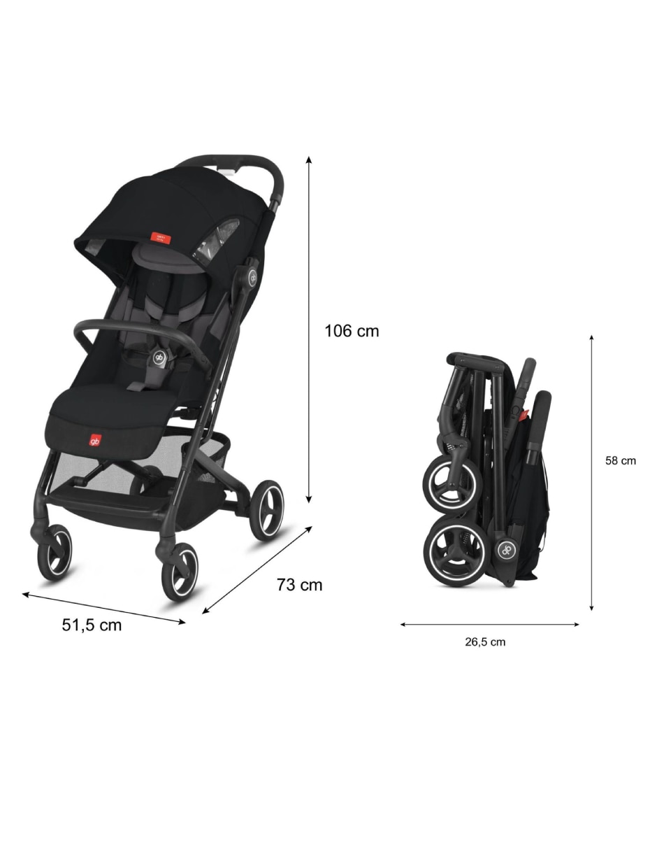 Carriola Travel system GB plegable