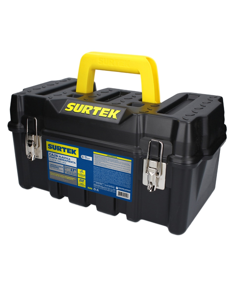 Caja de herramientas 6 compartimentos