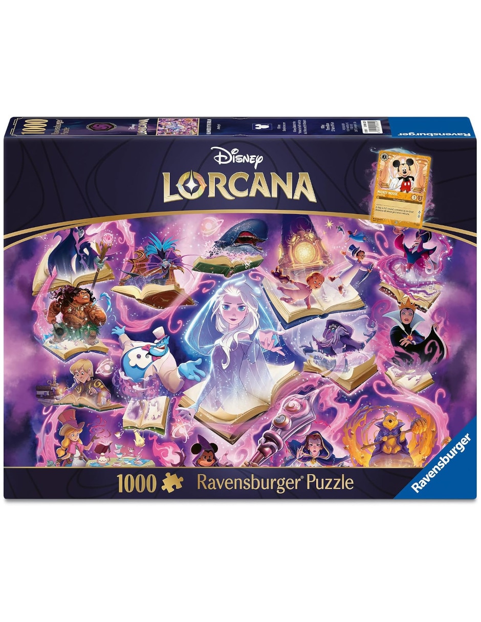 Rompecabezas Película Lorcana Glimmers of the Realm: Amethyst 1000 piezas Rompecabezas Película Lorcana Glimmers of the Realm: Amethyst 1000 piezas