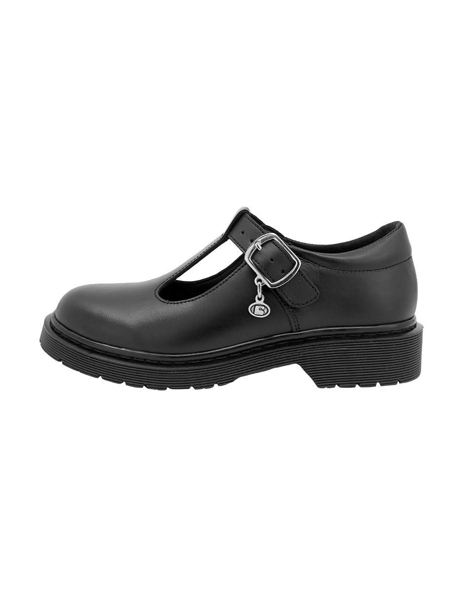 Zapato de piel para infantil niña 4