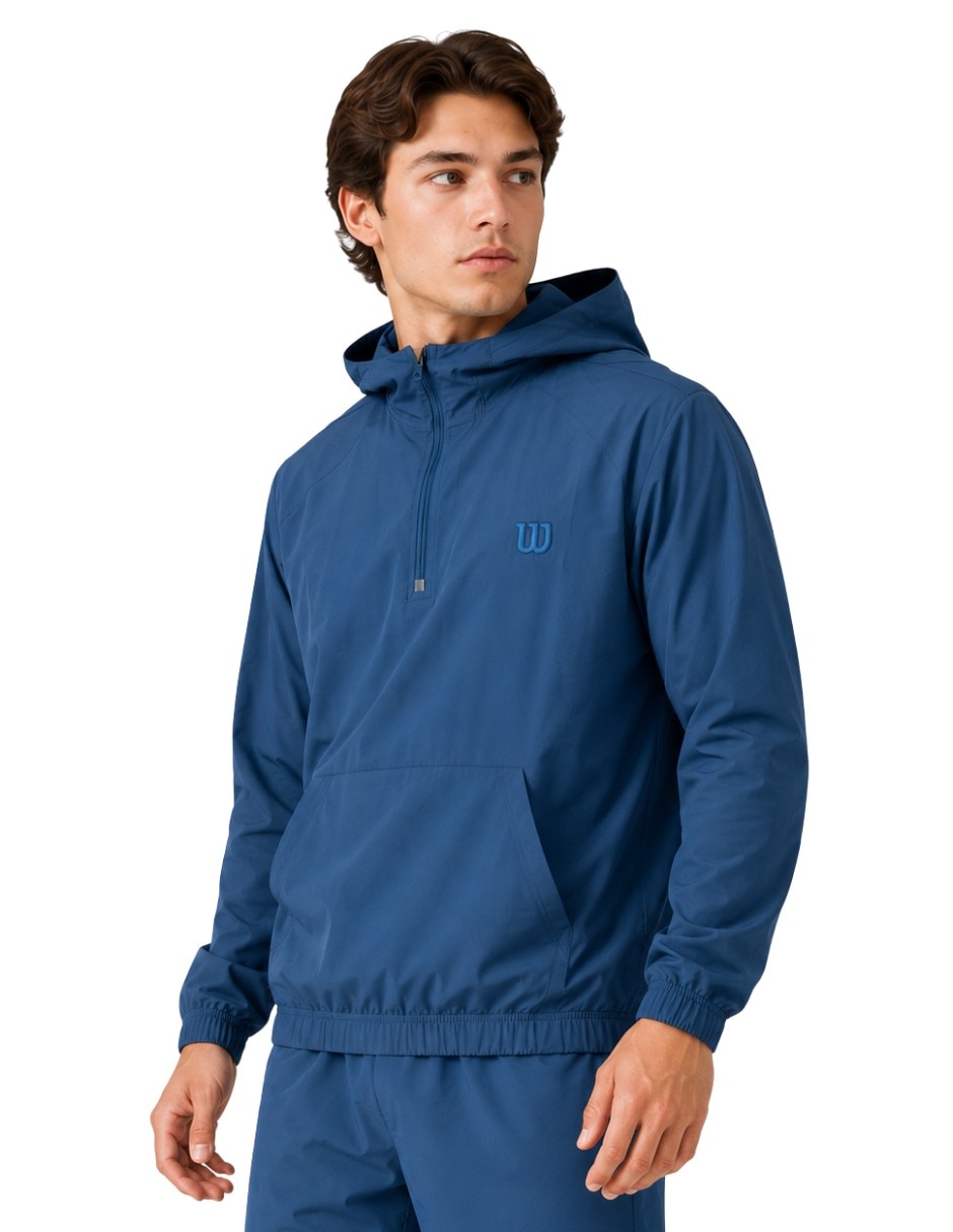 Sudadera para entrenamiento con capucha y bolsa para hombre 2