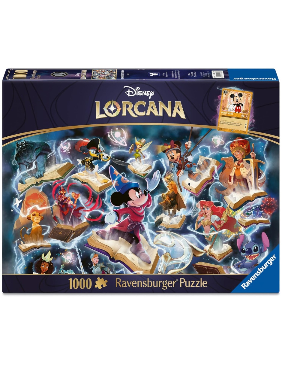 Rompecabezas Película Lorcana Glimmers of the Realm: Steel 1000 piezas