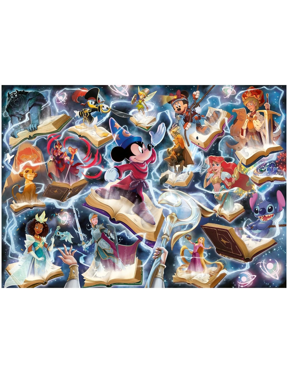 Rompecabezas Película Lorcana Glimmers of the Realm: Steel 1000 piezas 2