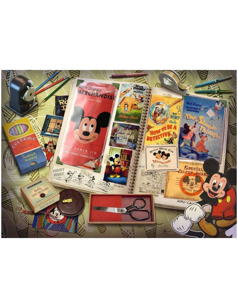 Película Collector's Edition: 1950 Mickey Moments 1000 piezas 2