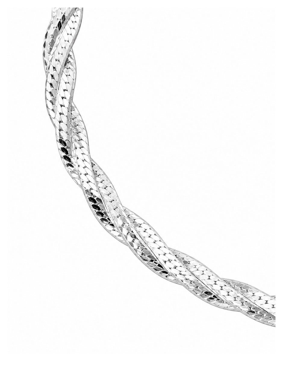 Pulsera de plata P 925 con acabado brillante 2