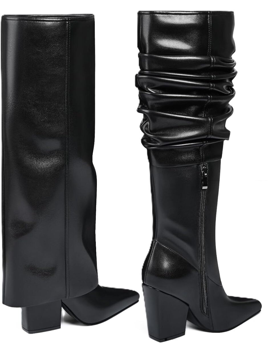 Bota abajo de la rodilla para mujer 4