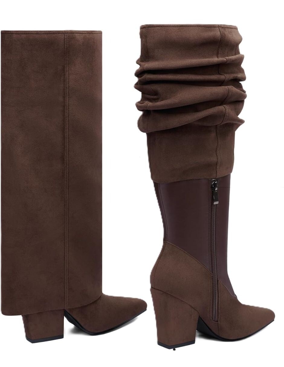 Bota abajo de la rodilla para mujer 4