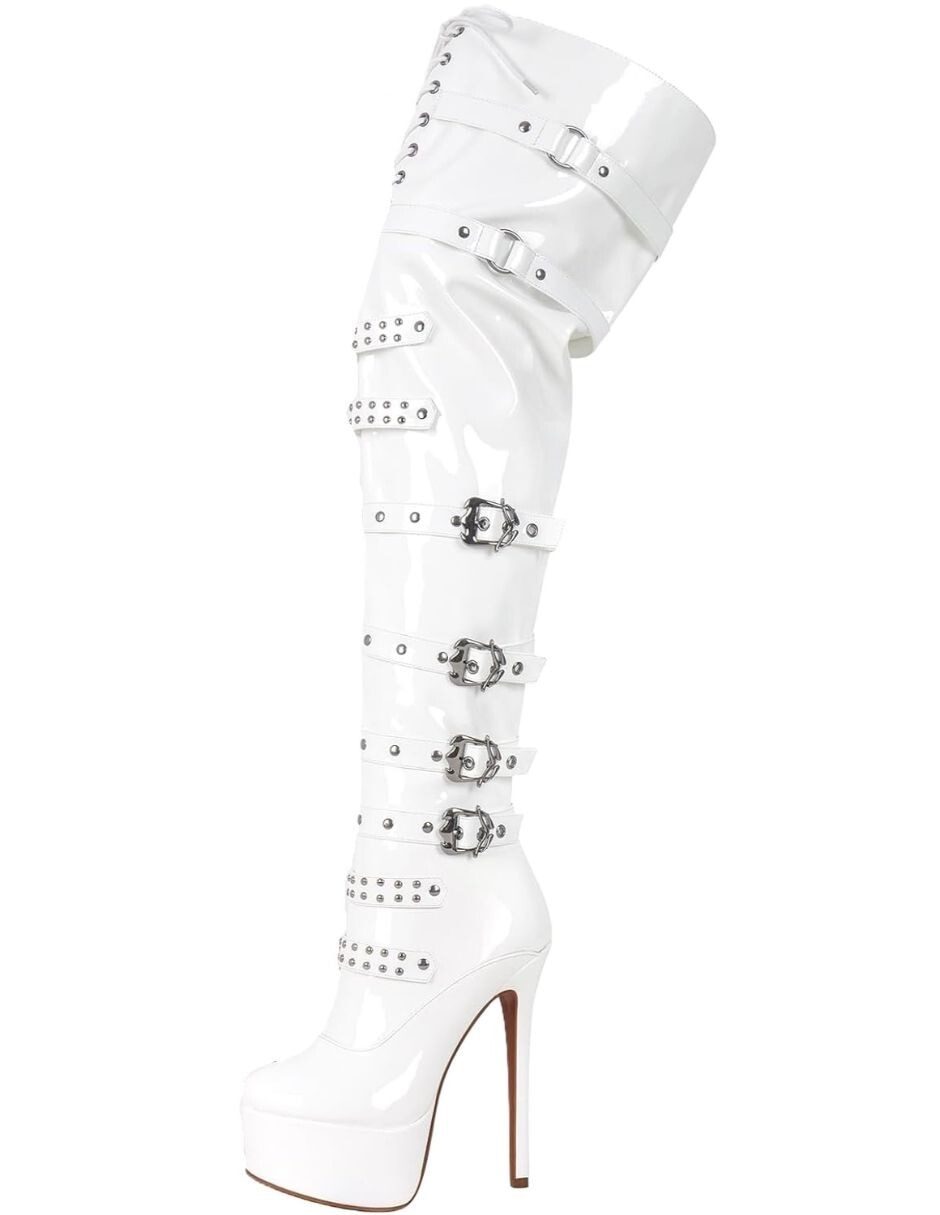 Bota pierna completa para mujer