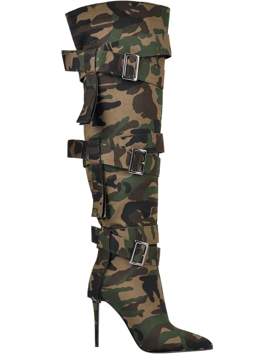 Bota arriba de la rodilla para mujer 4