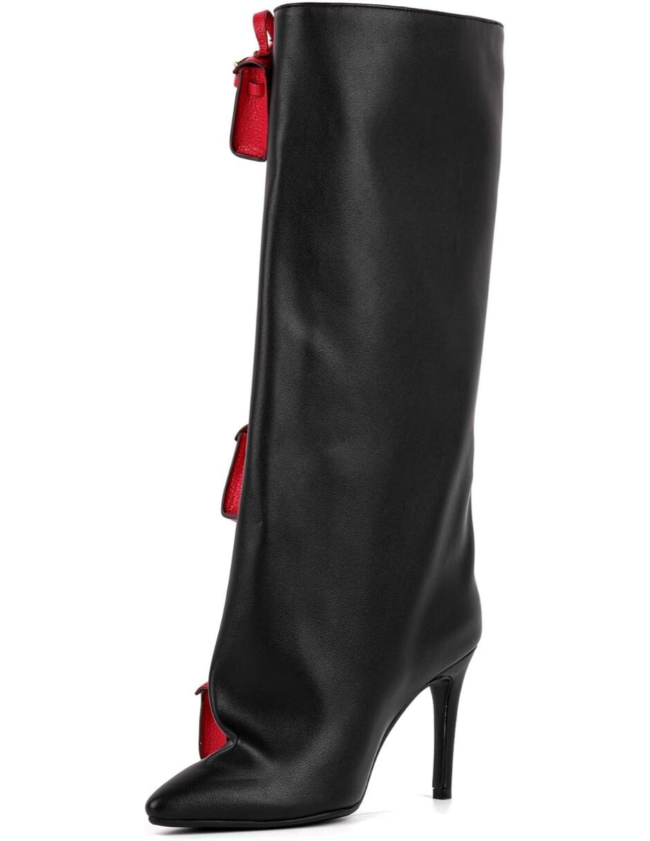 Bota abajo de la rodilla gwin para mujer