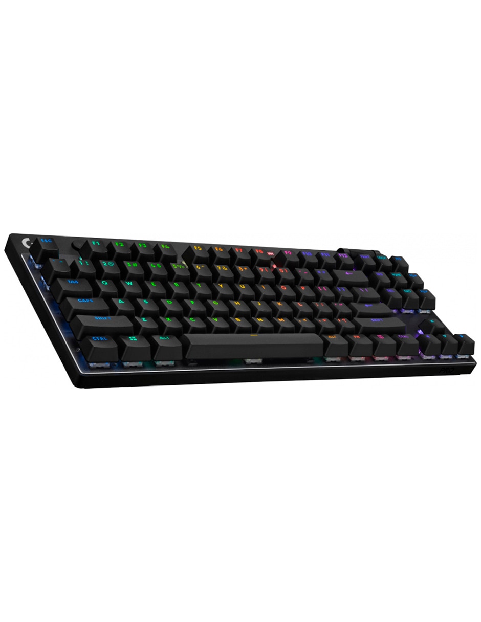 Teclado gamer alámbrico e inalámbrico Qwert inglés con interruptor Táctiles Brown Clear 920-012127 4