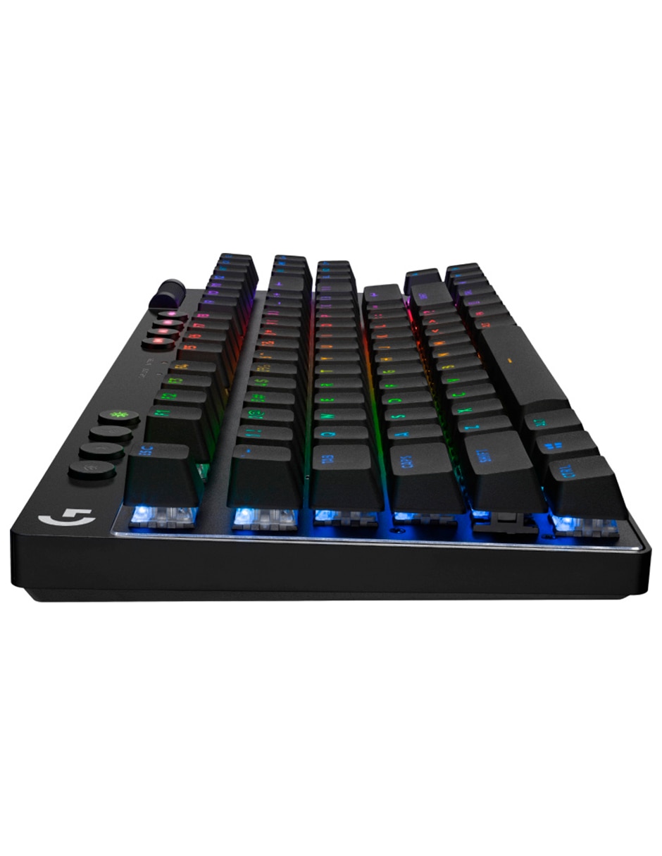 Teclado gamer alámbrico e inalámbrico Qwert inglés con interruptor Táctiles Brown Clear 920-012127 5