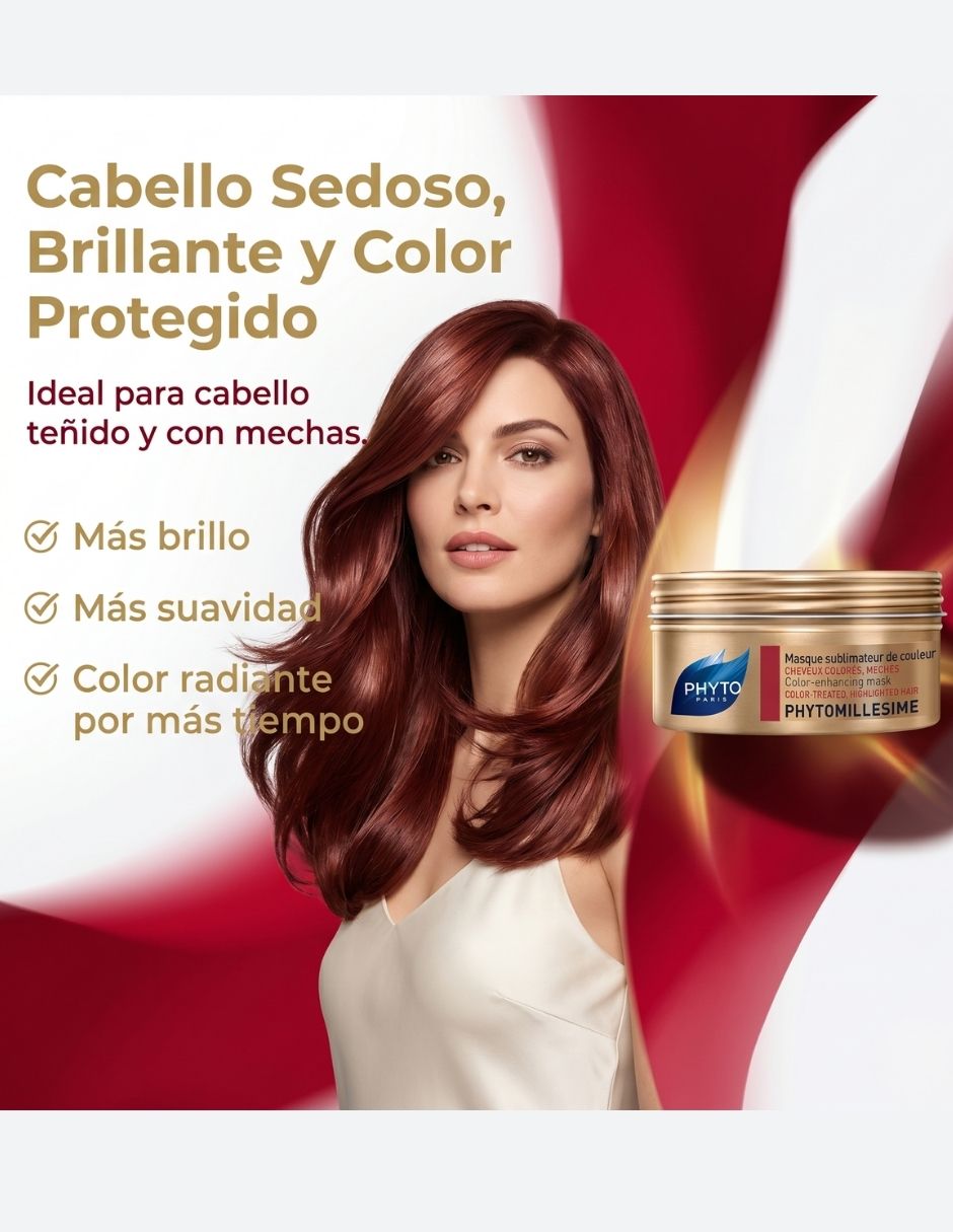 Mascarilla para cabello Paris para protección de color 200 ml 3