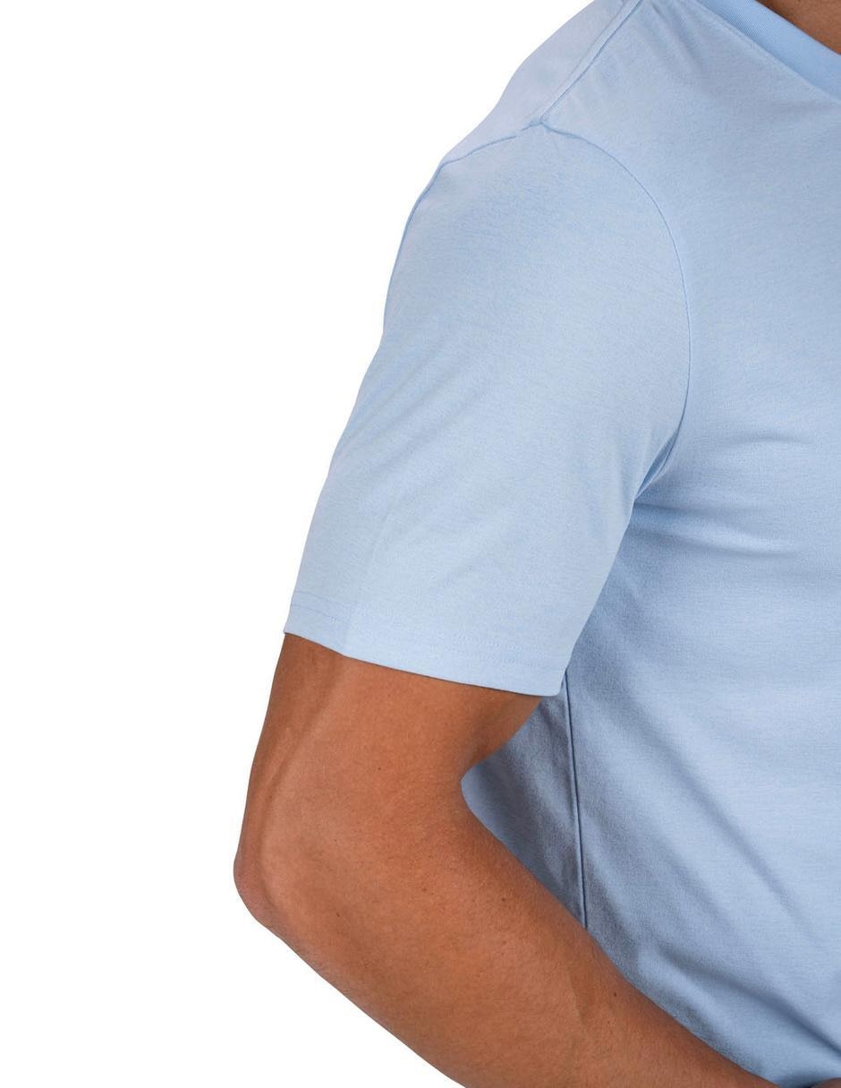 Playera t-shirt-slub cuello para hombre 5