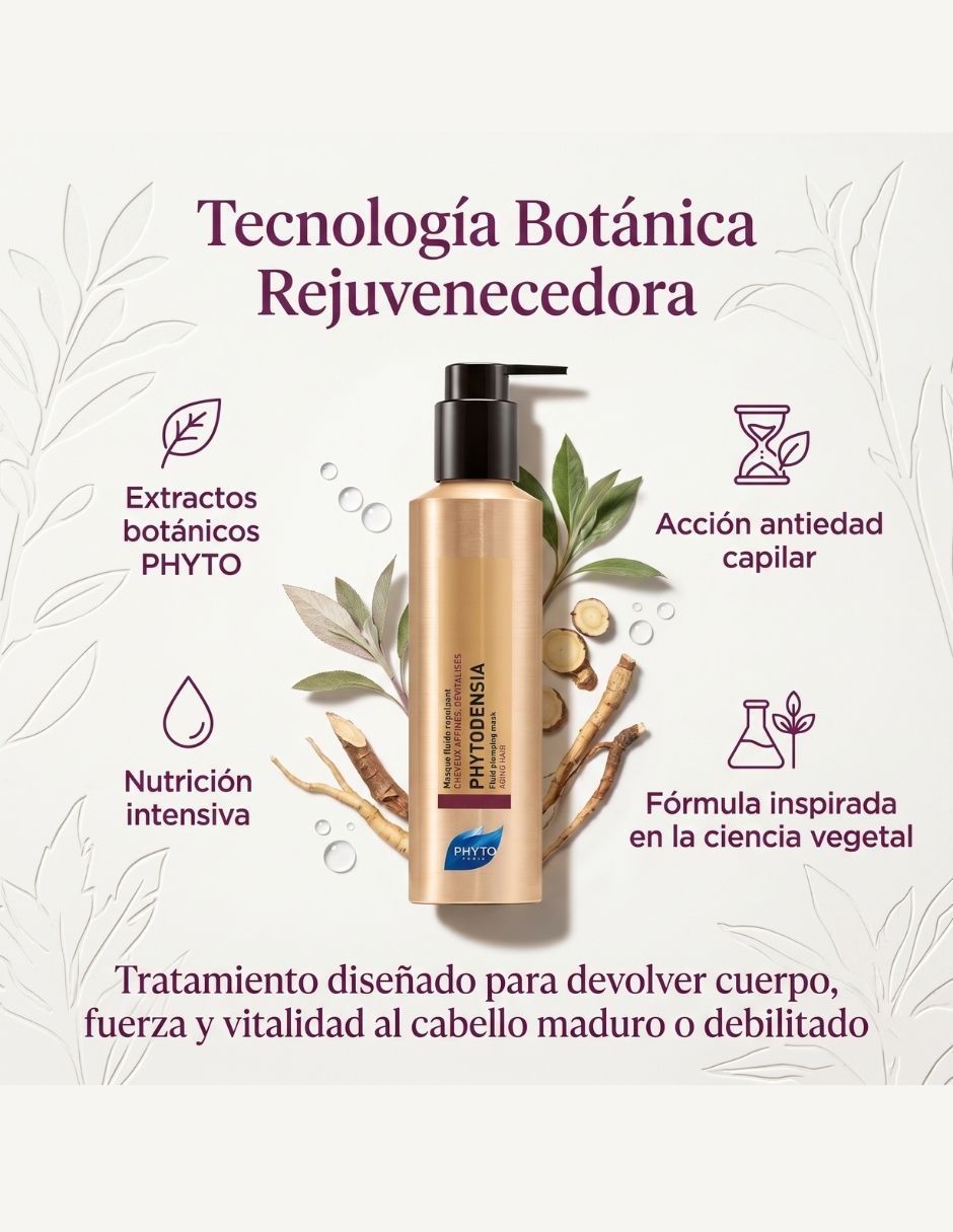 Mascarilla para cabello para cabello fino y sin volumen para protección de color de 150 ml 3