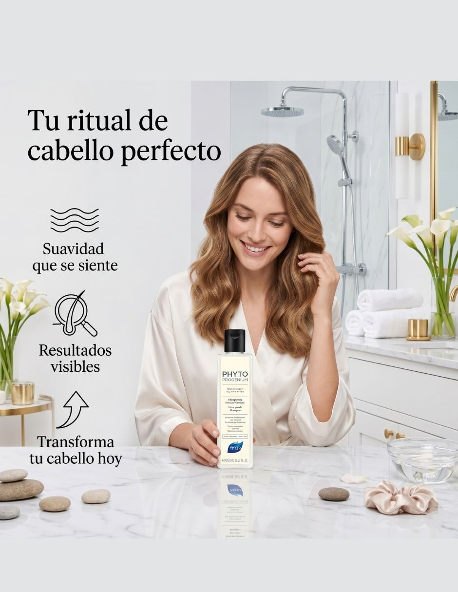 Shampoo hidratante todo tipo de cabello Paris Phyto 250 ml