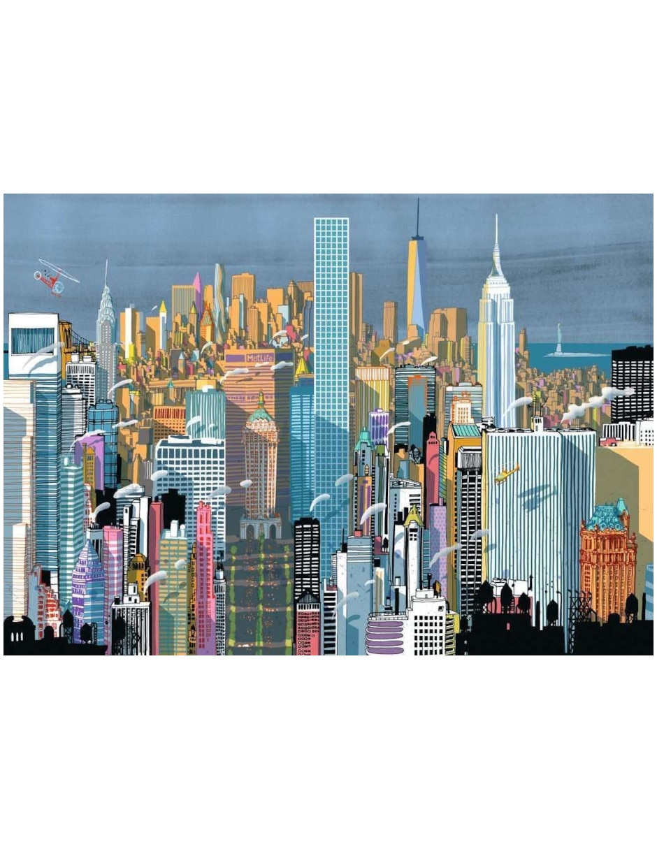 Rompecabezas New York City Soy Nueva York 1000 piezas 2