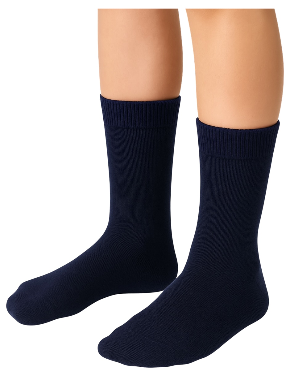 Calcetín de algodón para infantil niño 12 pares 2