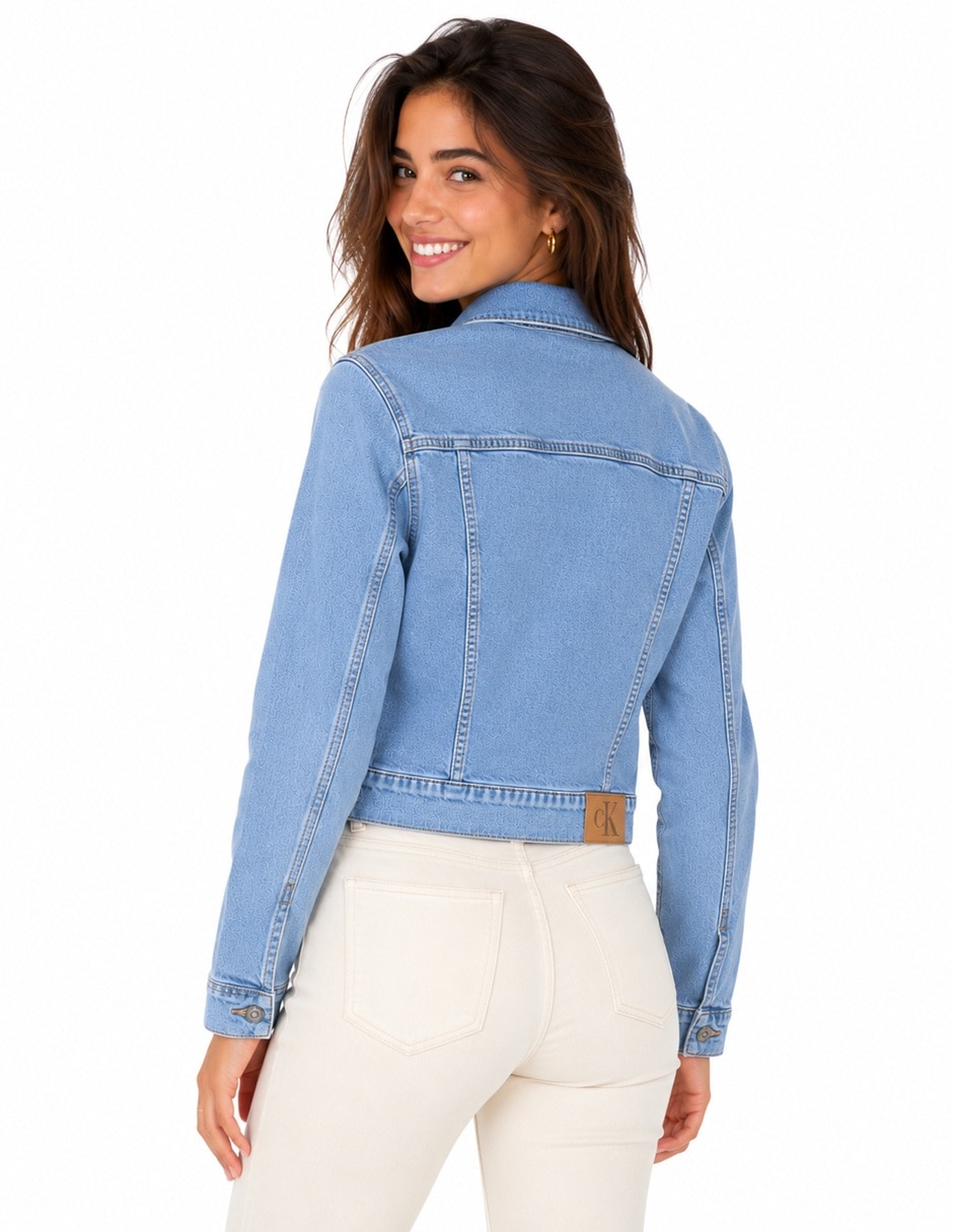 Chamarra Casual 4300144274 No de Algodón para mujer 2