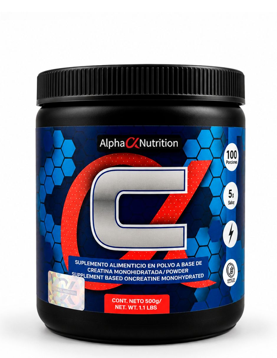 Creatine Alpha Nutrition de 500 gr