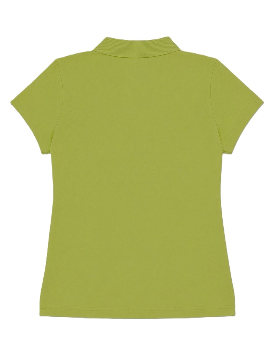 Playera manga corta cuello polo para mujer 2