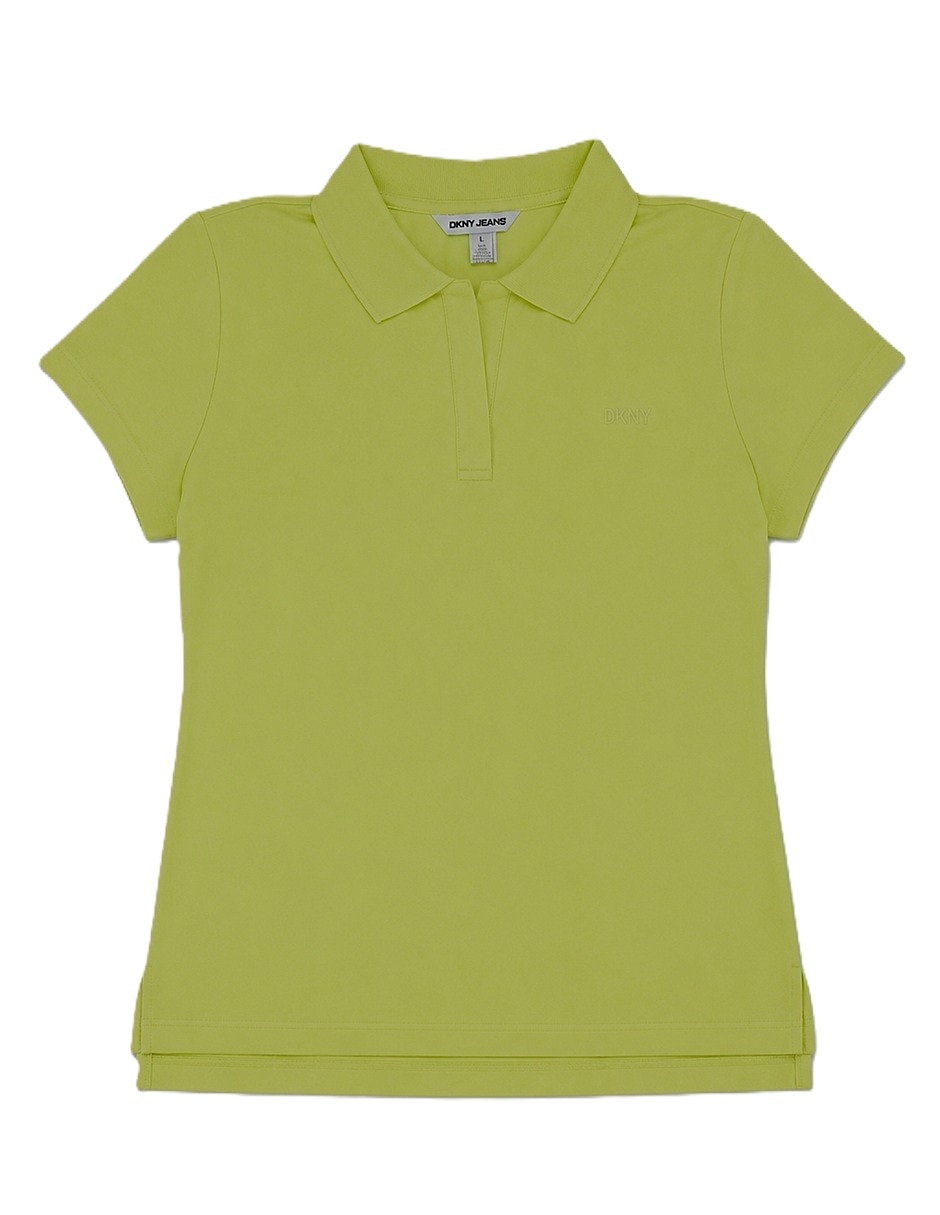 Playera manga corta cuello polo para mujer 3