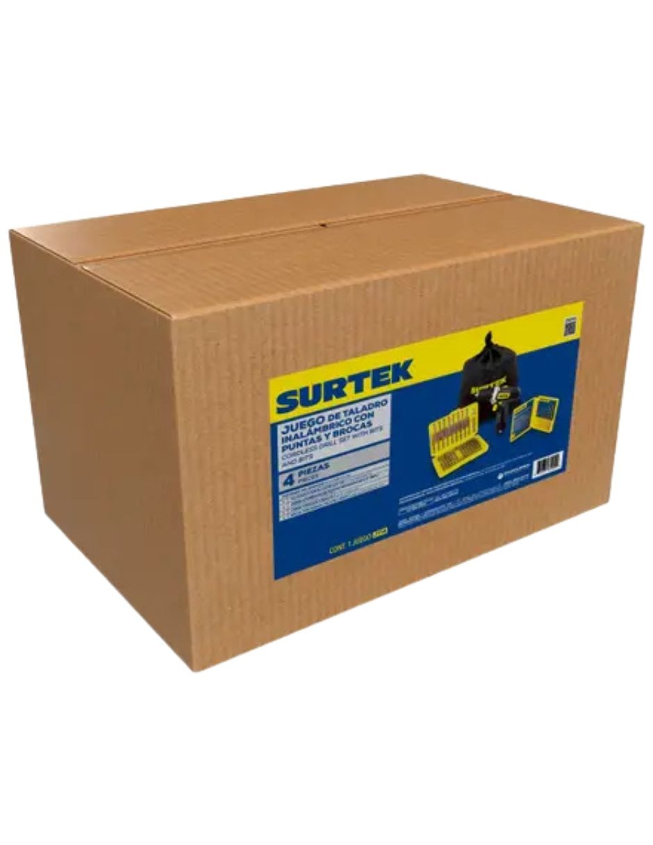Kit de taladro atornillador inalámbrico JTI4 de 14.4 V 2