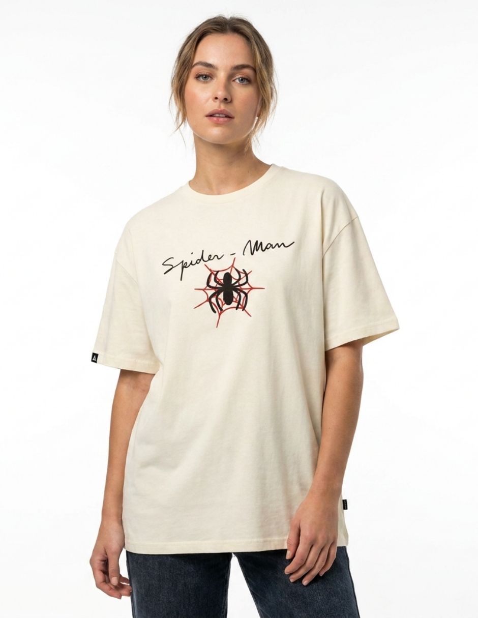 Playera Spiderman cuello redondo para hombre