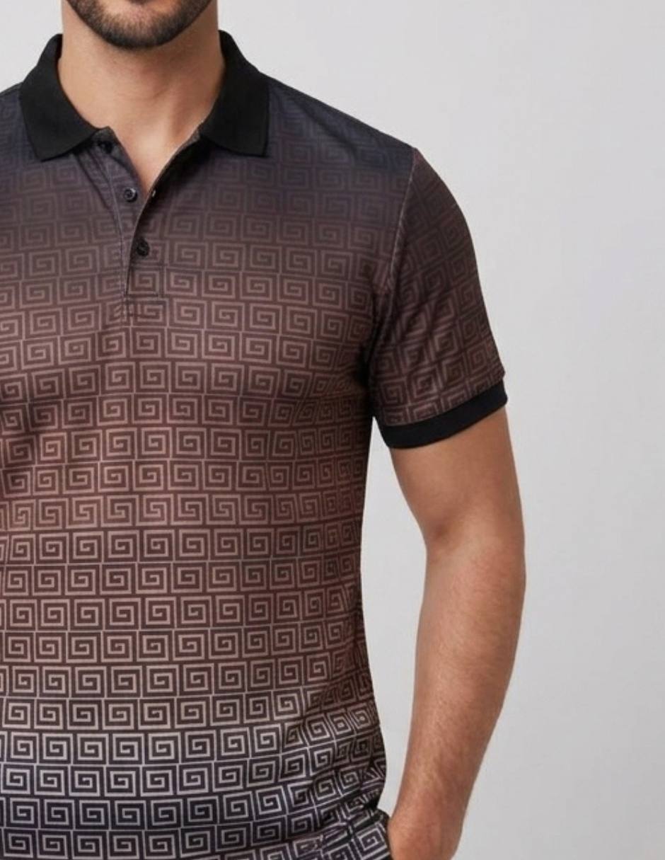 Playera cuello polo para hombre 4