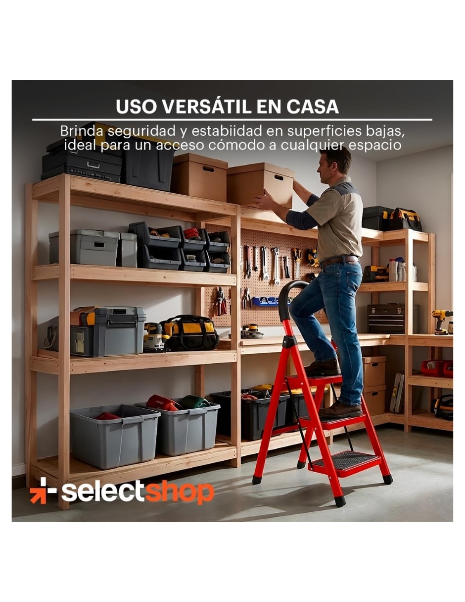 Escalera de tijera de Acero 5