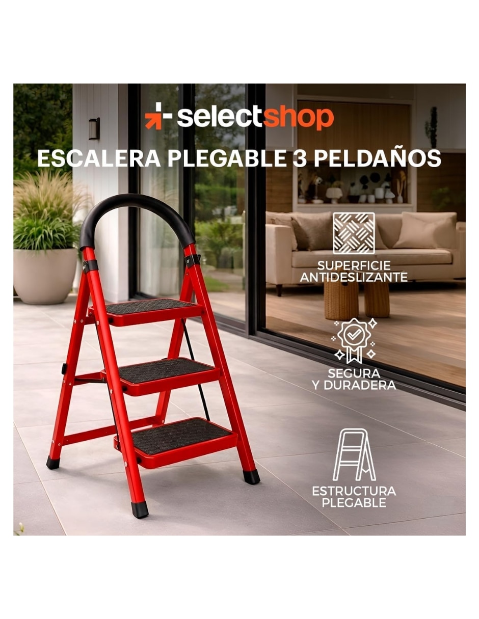 Escalera de tijera de Acero 6