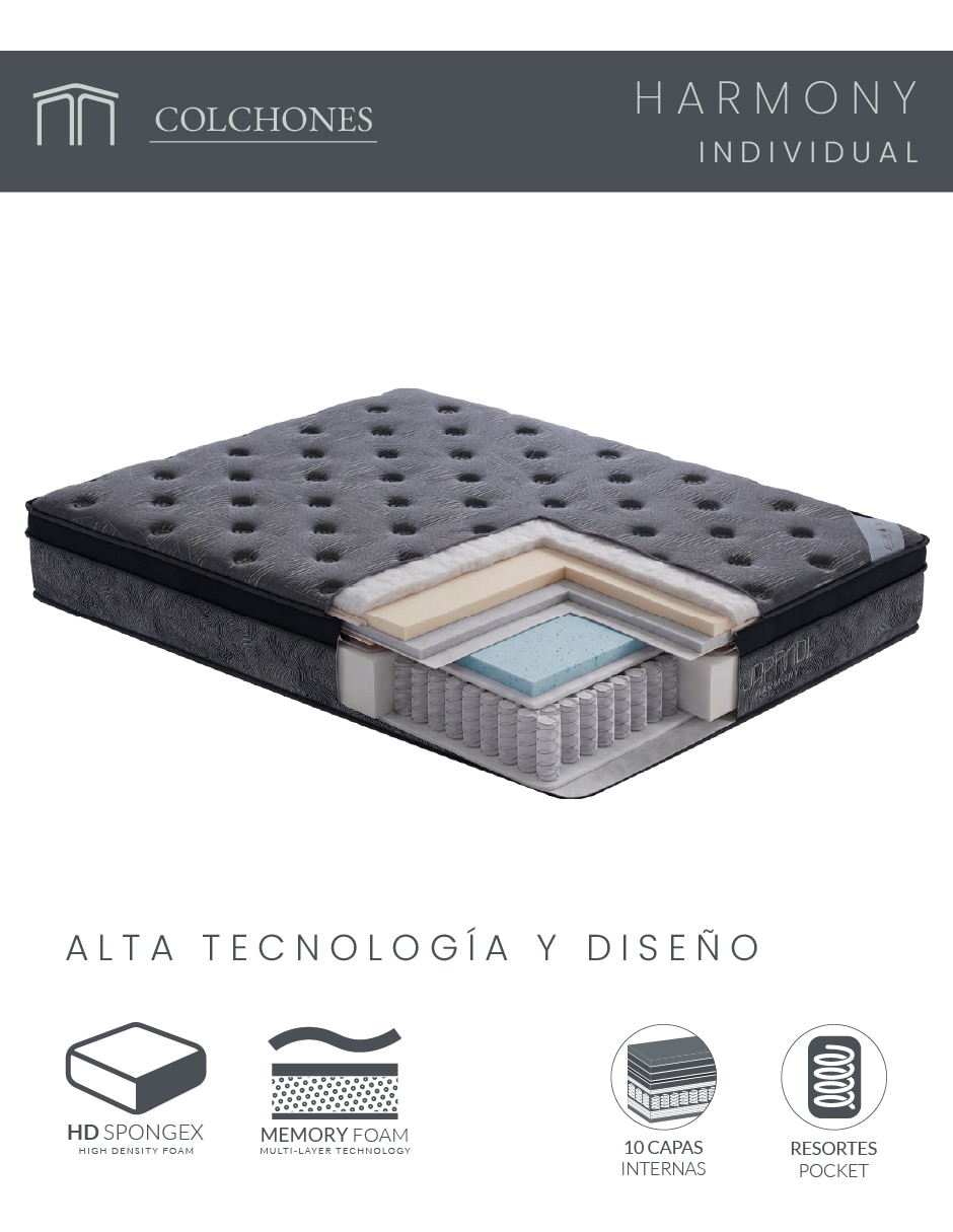 Colchón en caja Harmony 2