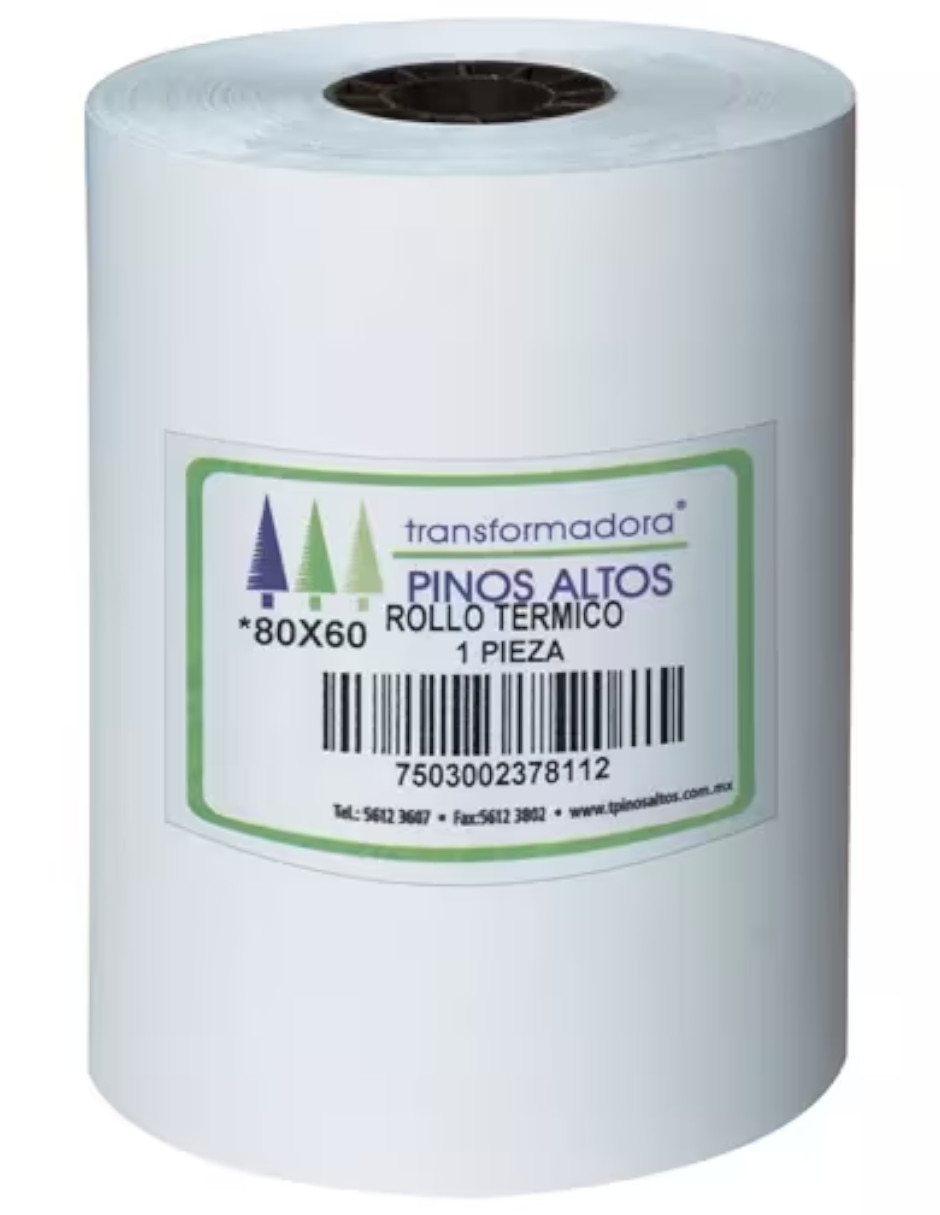 Rollo de papel térmico 2