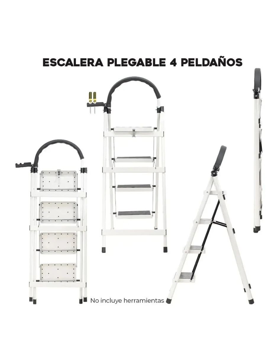 Escalera de tijera de acero 2
