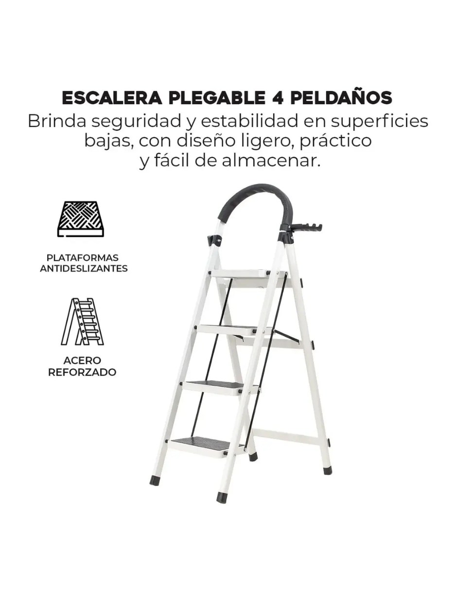 Escalera de tijera de acero 3