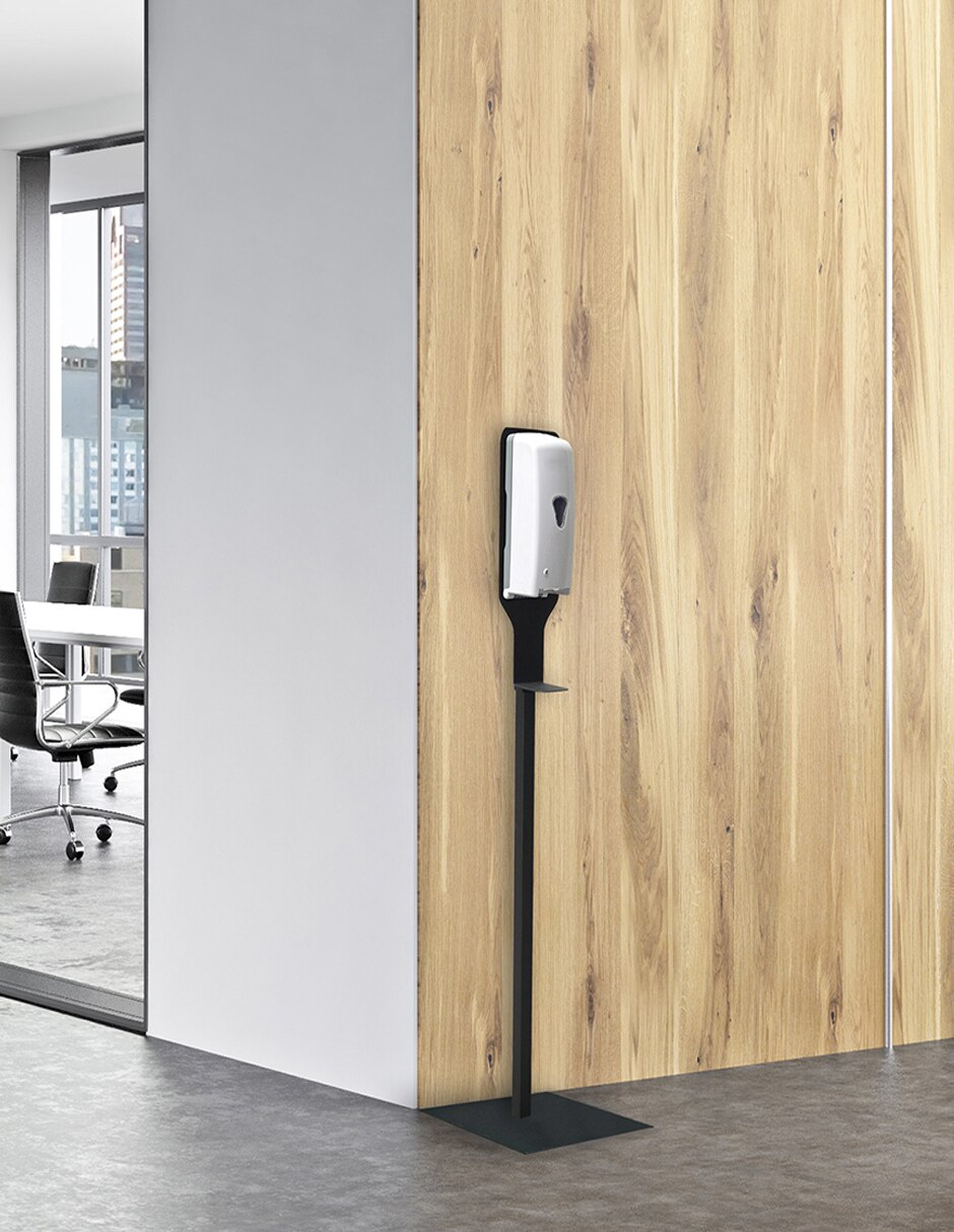 Pedestal dispensador de gel 3