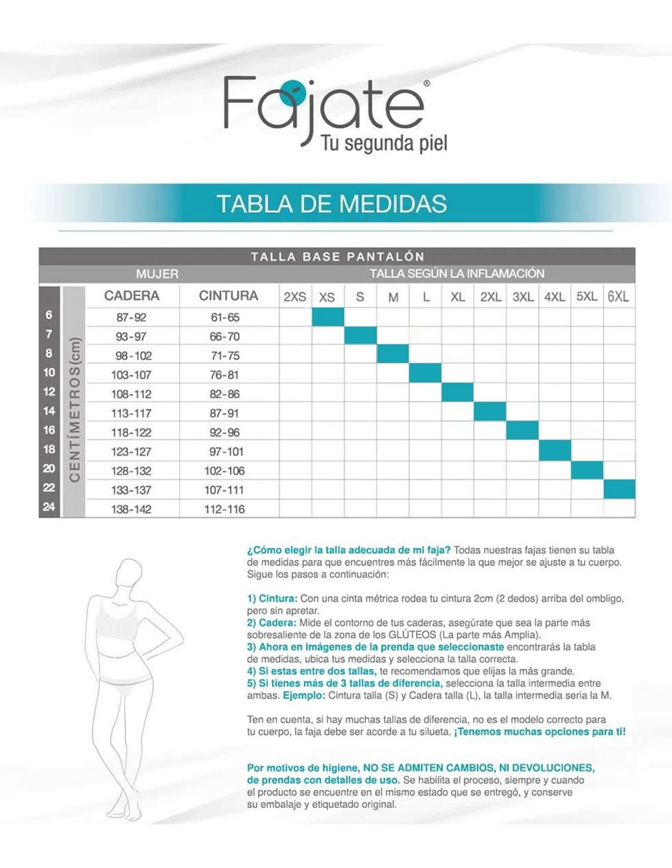 Faja moldeadora reductora con compresión alta para mujer 9
