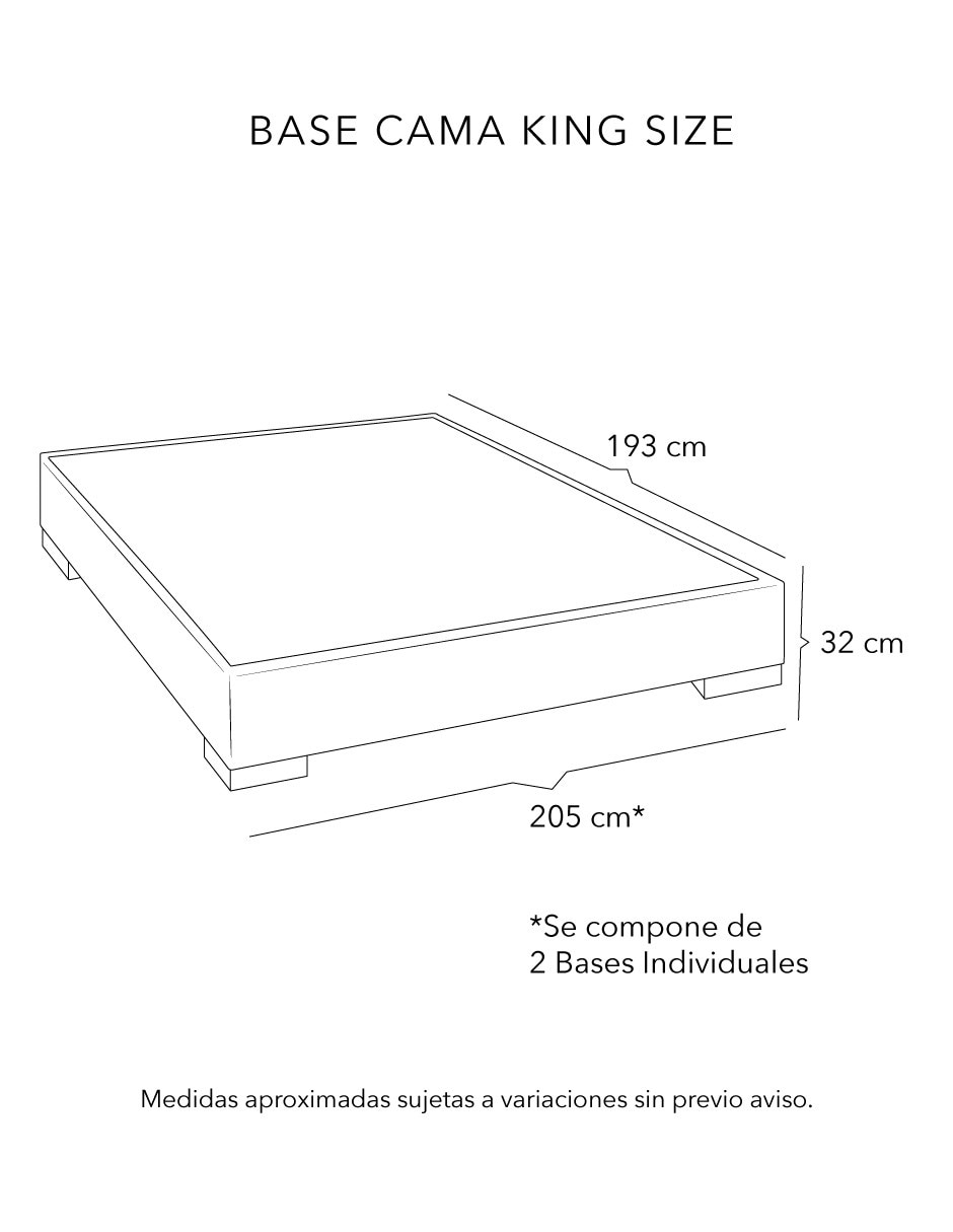 Base para cama de madera pino 6