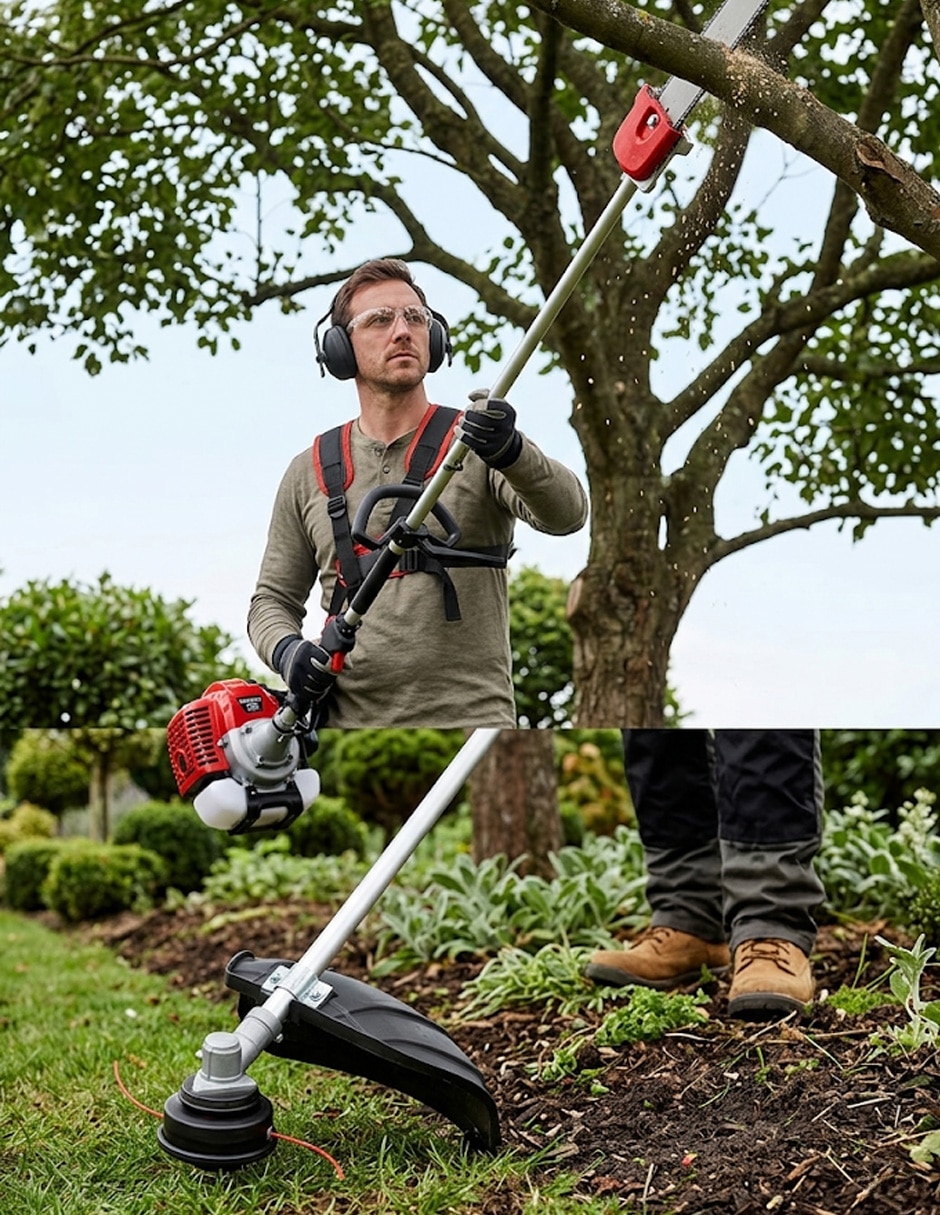 Multifuncional de jardín gasolina de hilo Dsbrz-ct-43ccp-ak 8