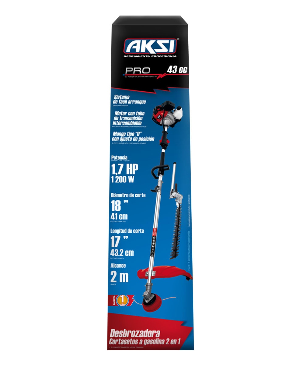 Multifuncional de jardín gasolina de hilo Dsbrz-ct-43ccp-ak 6