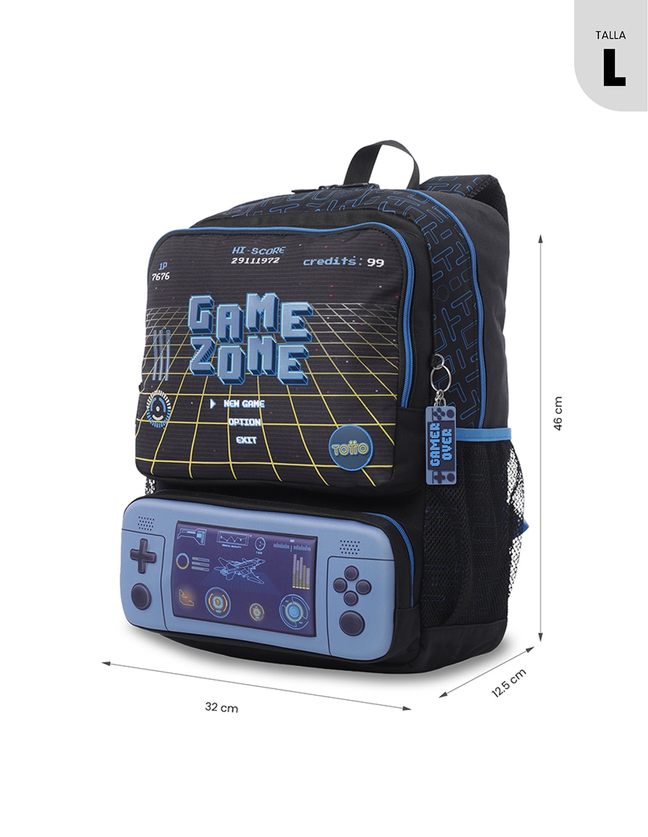 Mochila escolar Vortex para niño 7